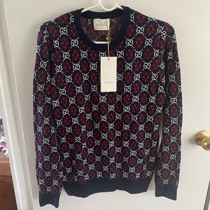 Mens seeater GG navy blue Cotton new italy